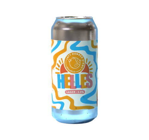 Left Handed Giant Helles Lager 440ml can