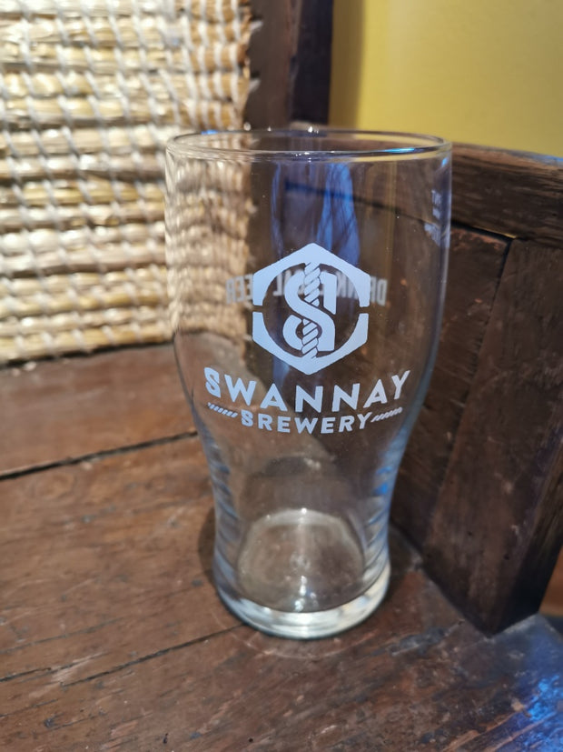 Swannay Brewery tulip pint glass 2021