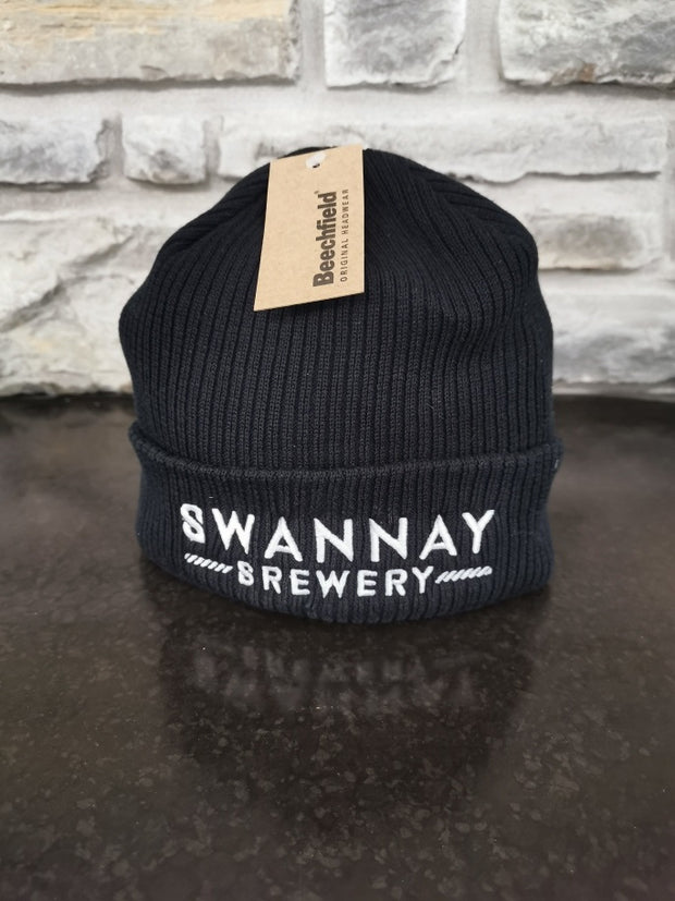 Swannay Brewery Hat - Organic Black Logo