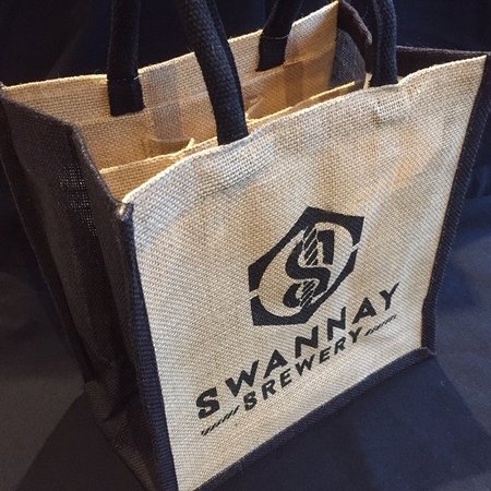 Swannay Jute Bottle Bag