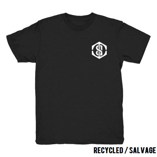 *SALE* Swannay Brewery recycled t-shirt - black