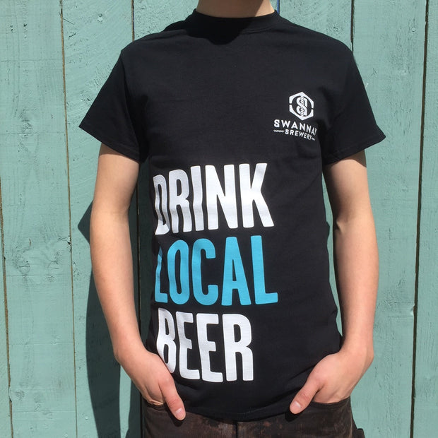 *SALE* Swannay Brewery recycled t-shirt - Drink Local Beer t-shirt